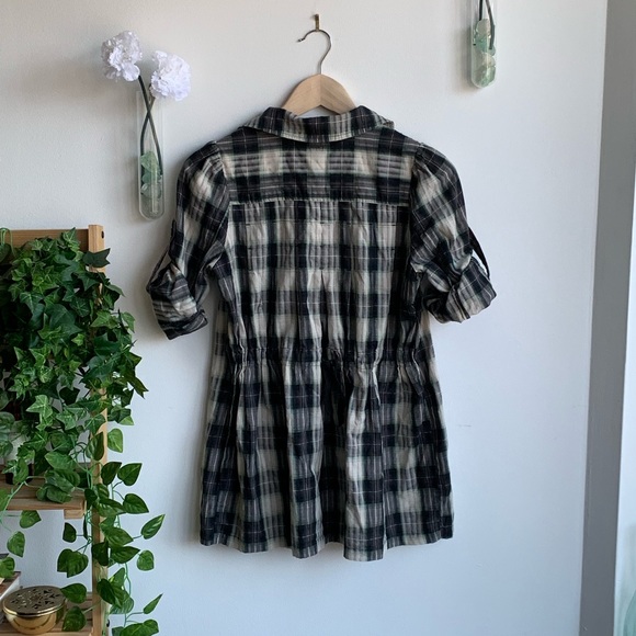 Free People Plaid Popover Tunic - Picture 6 of 8